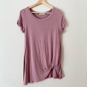 Emerald • Knot Tunic Top